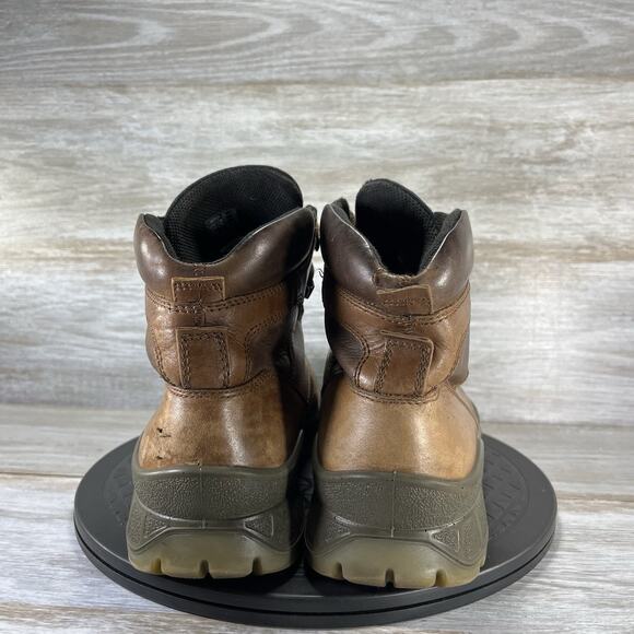 ECCO Men’s Track 25 Gore Tex Mid Waterproof Leather Hiking Boots Size 10 - Picture 7 of 11